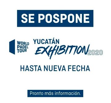 Se pospone el Yucatán Exhibition.