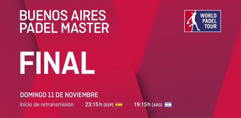 #UnPartidoAlDia La atípica final del Buenos Aires Master 2018