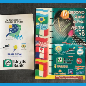 Carpeta Jugador y afiche mundial 1998