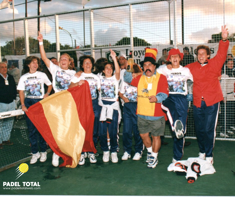 España Campeón Mundial de Padel Femenino 1998