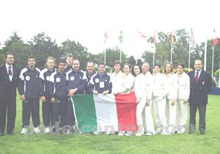 Selección DE Padel de ITALIA 2004