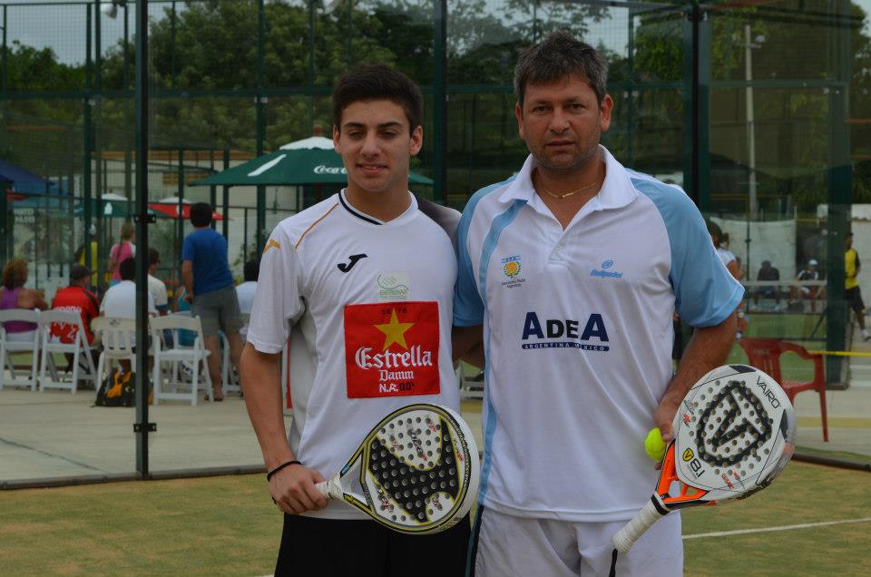 Martin Di Nenno y Gustavo Brinner jugaron el Open por parejas 2010
