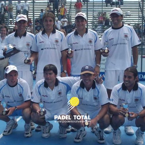 Argentina Campeon del Mundo Padel 2004 Hindu Club Argentina