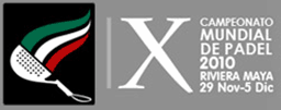 logo Mundial de Padel 2010 México 