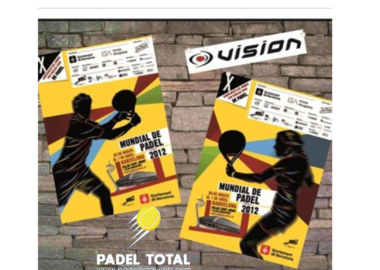 Afiche Mundial de padel 2012 Barcelona ESPAÑA